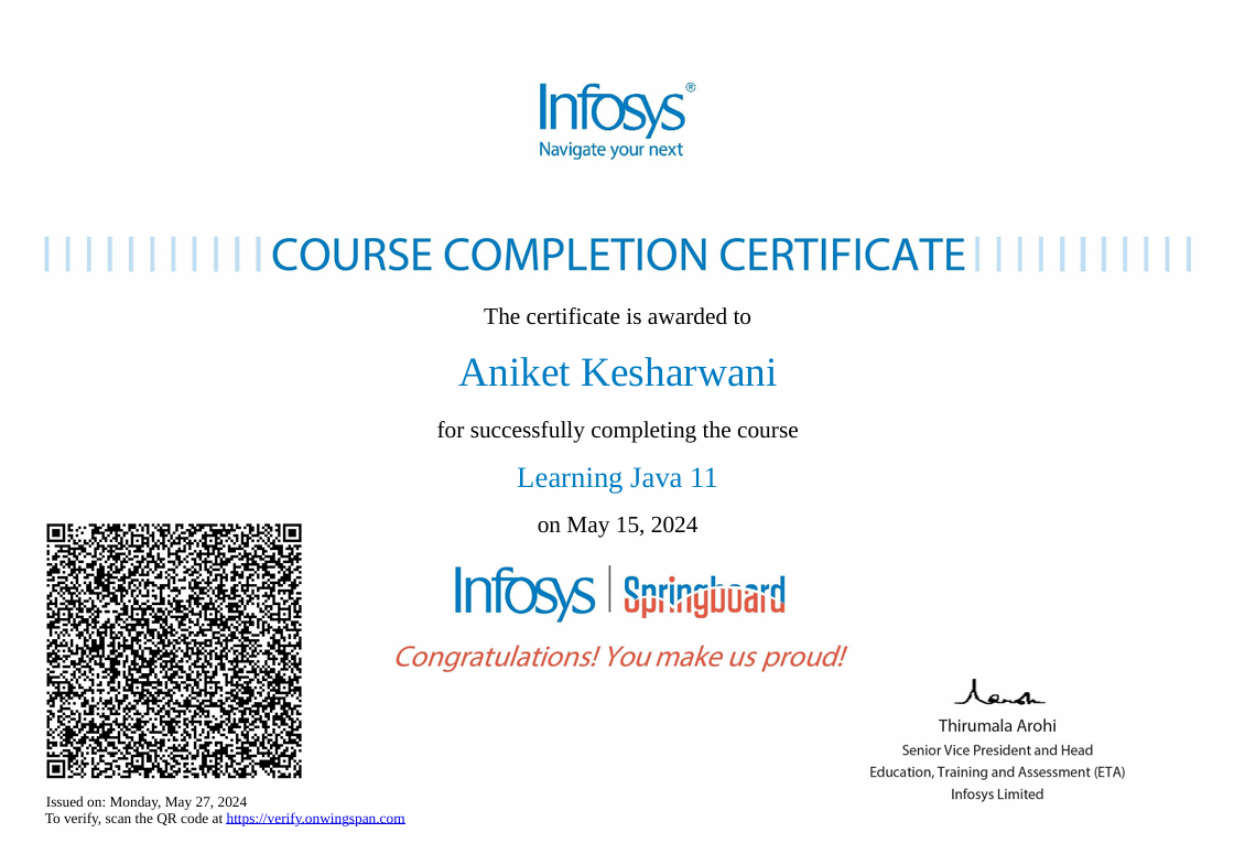 Java Certification